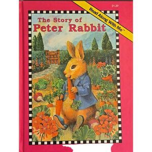 THE STORY OF PETER RABBIT (READ ALONG WITH ME BOOK) By Joan Powers & Kitty Vtg